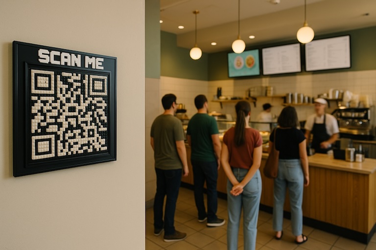 QR Frame Story