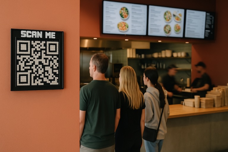 Scanning QR Frame